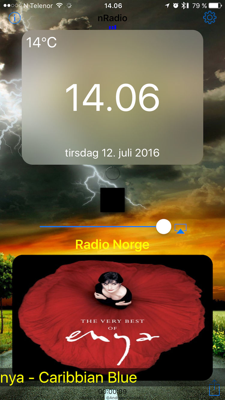 nRadio - Internet Radio: Listen to stations and music from all over the world app site screenshot 2